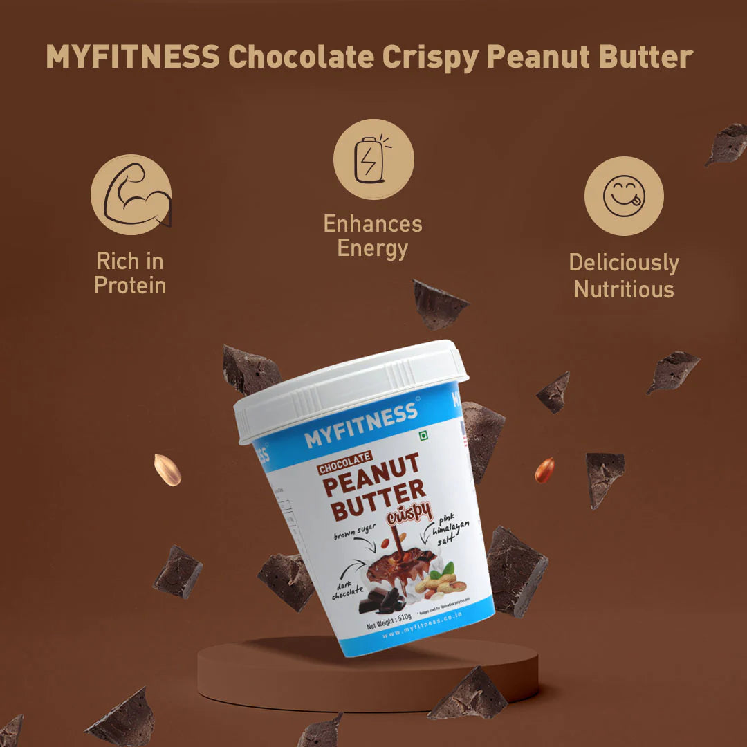 MYFITNESS Chocolate Peanut Butter: Crispy