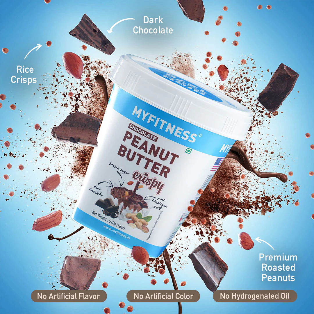 MYFITNESS Chocolate Peanut Butter: Crispy