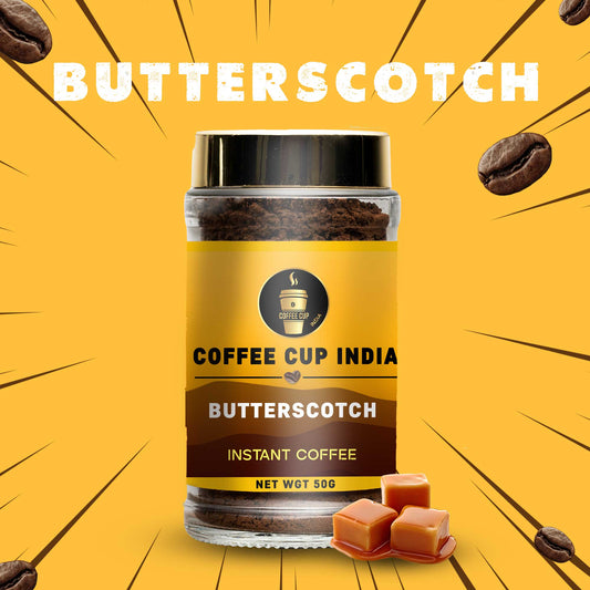 COFFEE CUP Delicious Butterscotch Instant Coffee