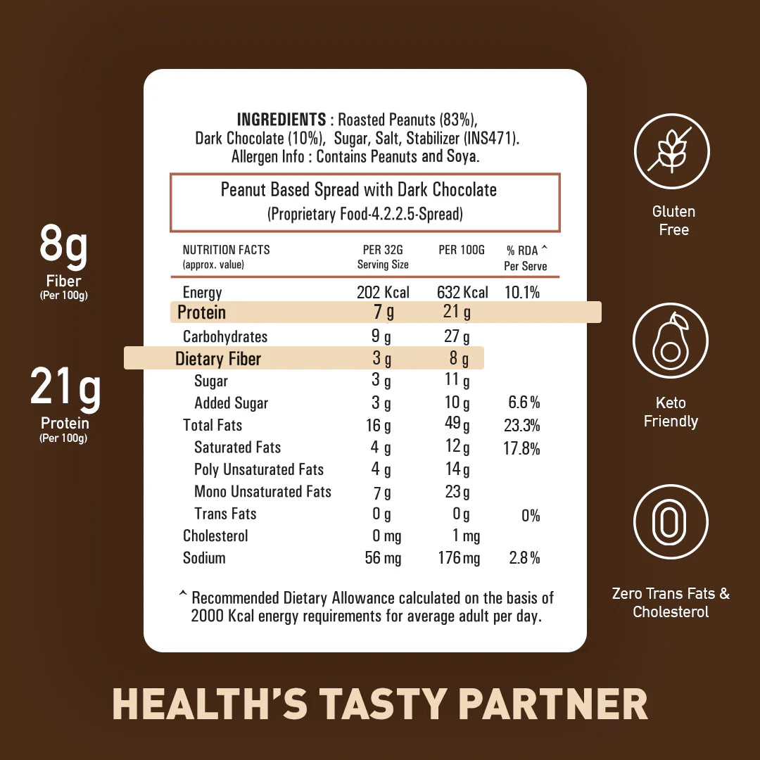 MYFITNESS Chocolate Peanut Butter: Crispy
