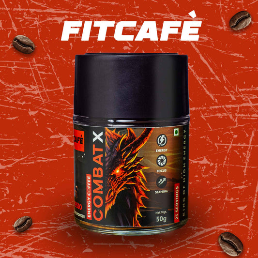 FITCAFÈ High Energy Instant Coffee- Espresso Flavour